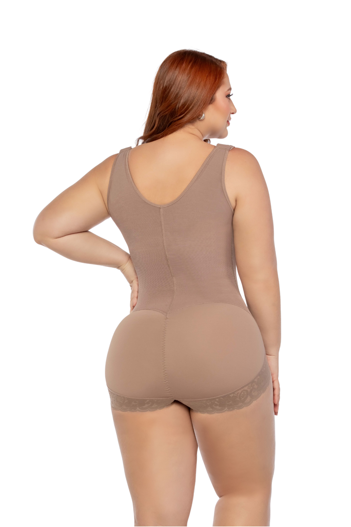 Short Shaping Body with Straps