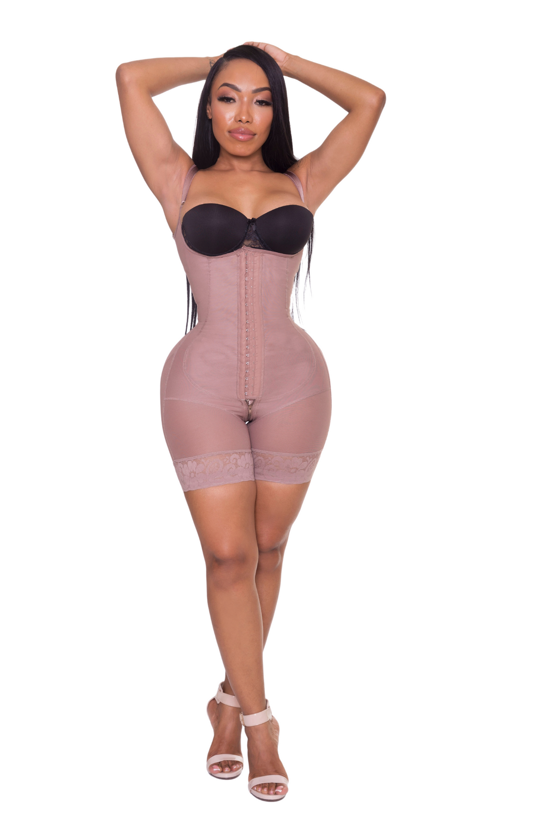 Hourglass girdle with adjustable straps Fajas Silene