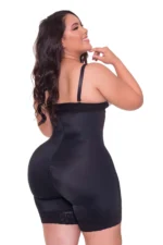 Short Girdle with Side Closure – Seamless Tummy Control - Image 2